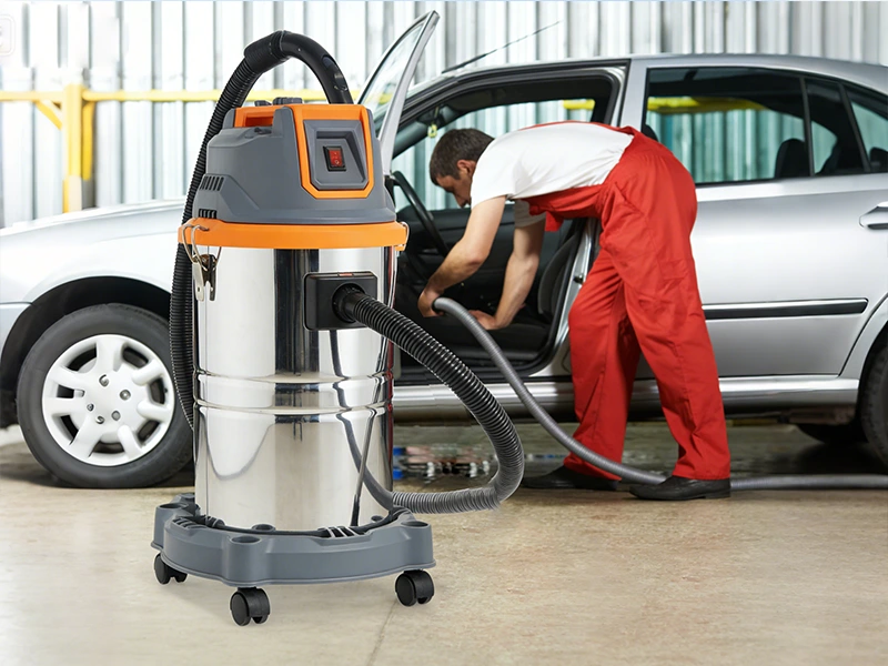 ترشيح متقدم وشفط عالي لتنظيف داخلي شامل للسيارة